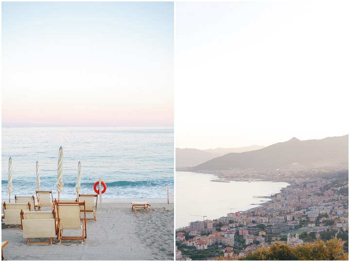 Intimate Italian Beach Wedding. By Studio A+Q