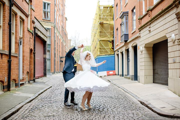 32 Rainbow Wedding With Ferret Racing and a Candy Anthony Dress