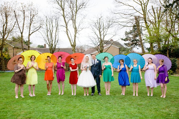 rainbow converse wedding