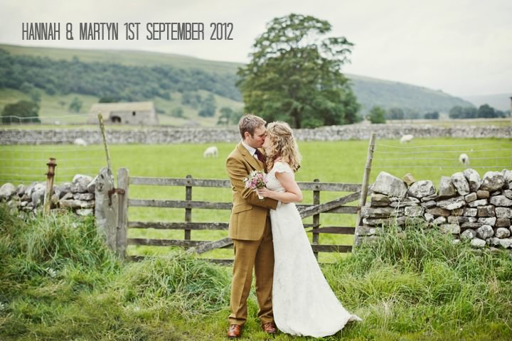 2 Hay Bales and Tractor Loving Yorkshire Wedding My Mark Tattersall