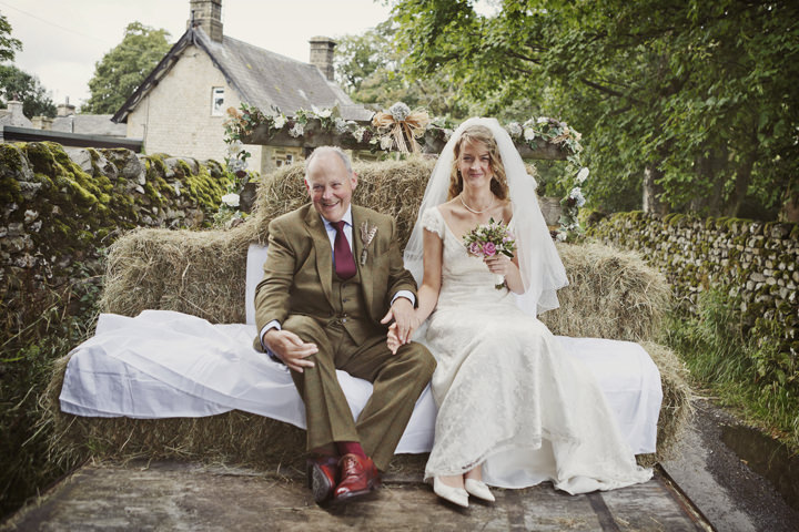 23 Hay Bales and Tractor Loving Yorkshire Wedding My Mark Tattersall