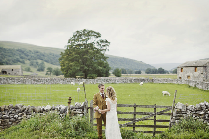 37 Hay Bales and Tractor Loving Yorkshire Wedding My Mark Tattersall