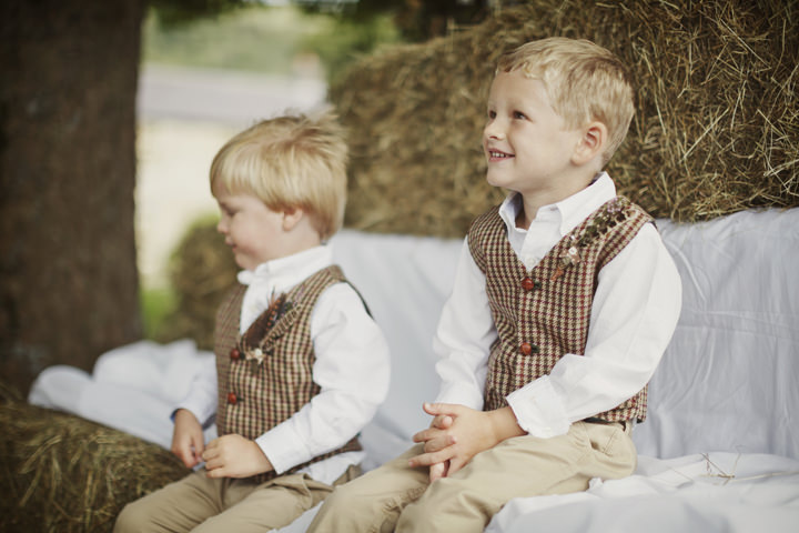 4 Hay Bales and Tractor Loving Yorkshire Wedding My Mark Tattersall