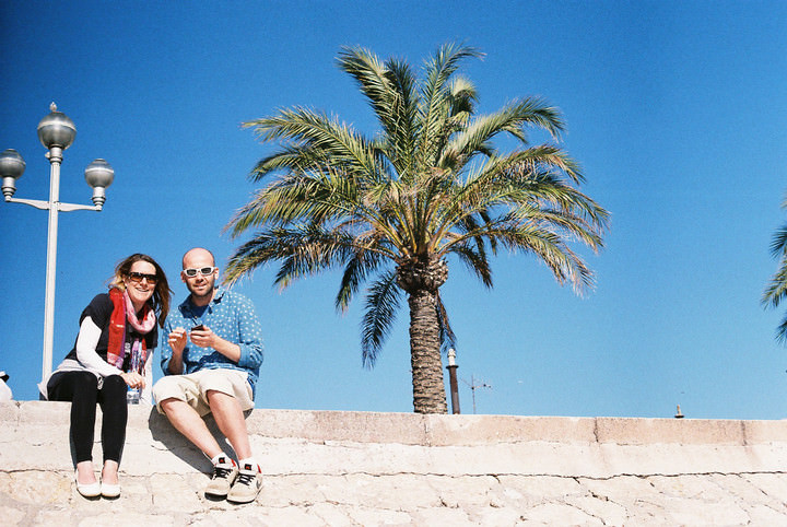 Mat and Rach in Nice