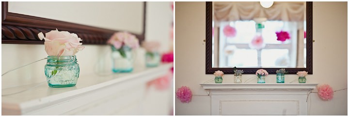 27 Pretty Pink and Blue Homemade Wedding