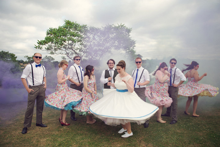 3 1950's Garden Party Wedding