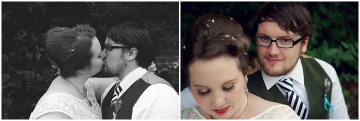 33 1950's Garden Party Wedding