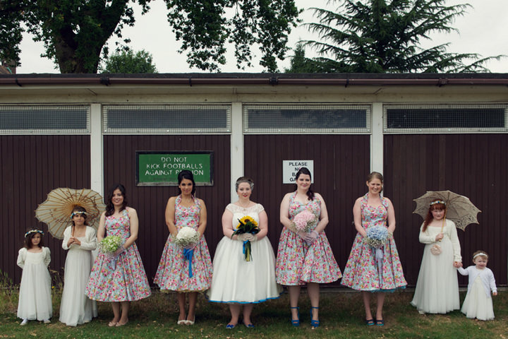 9 1950's Garden Party Wedding