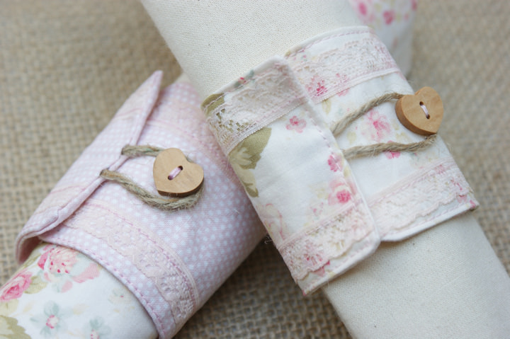 Fabric napkin holder sale