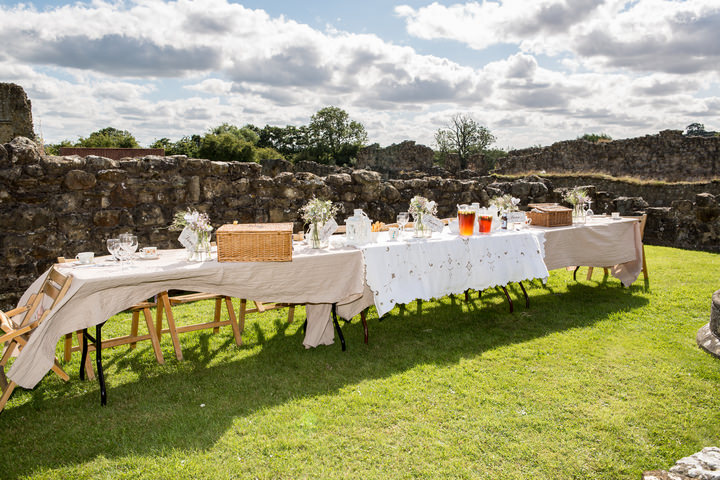 21 Yorkshire Picnic Wedding at Byland Abbey