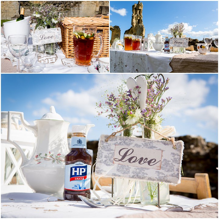 24 Yorkshire Picnic Wedding at Byland Abbey