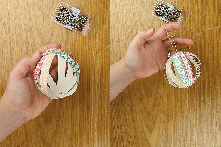 DIY Paper Christmas Ornaments