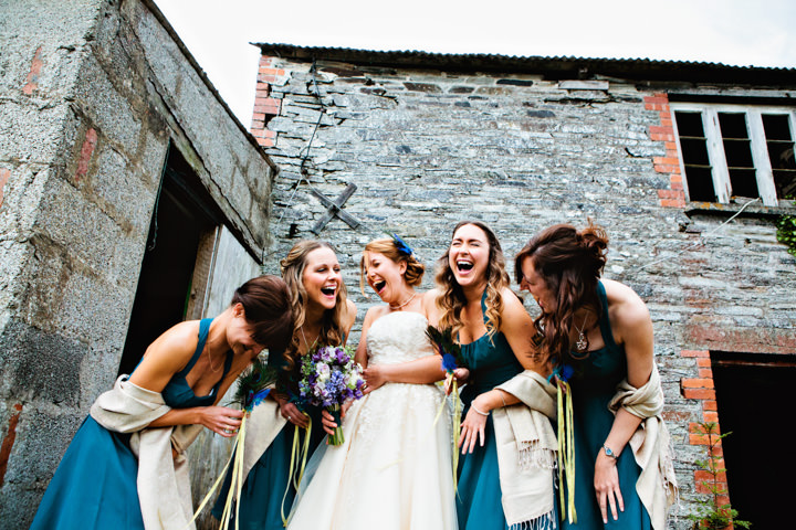 3 Peacock Themed Weekend Long Wedding in Pembrokeshire By Andrew Squires