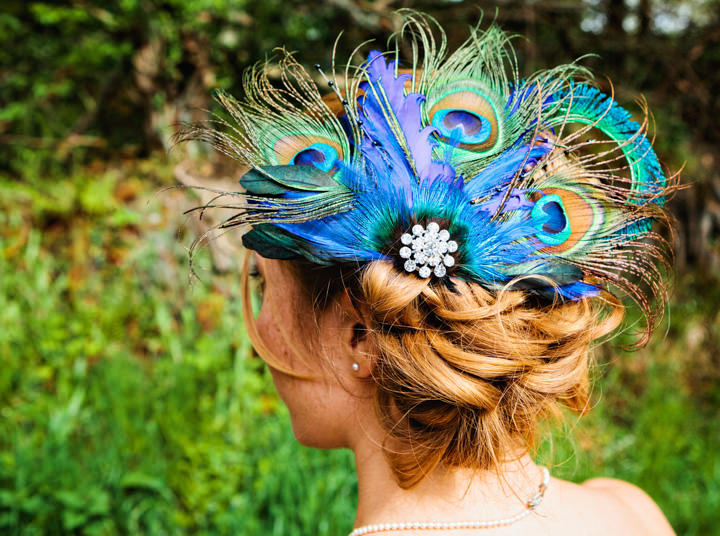 32 Peacock Themed Weekend Long Wedding in Pembrokeshire By Andrew Squires