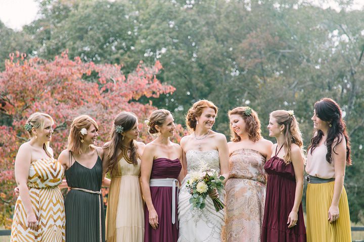 Eclectic Wedding Reception Inspired by Nature and Art Deco Vintage