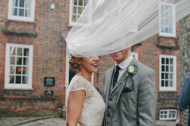 3 Zoe & Luke's 1940's Vintage Sussex Wedding. By Jacqui McSweeney