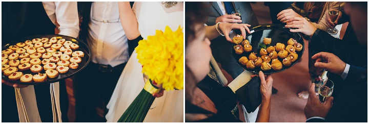 35 Daffodil Filled Wedding By Red on Blonde Photography