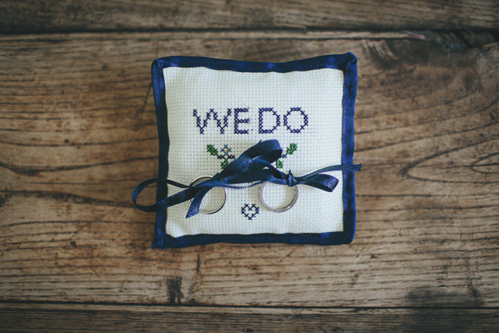 12 Katy & Steven's Navy Dorset Barn Wedding. By Helen Lisk