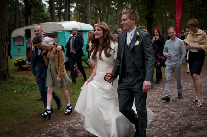 16 Emma & Daniel’s Rustic Woodland Wedding. By Jay Morgan