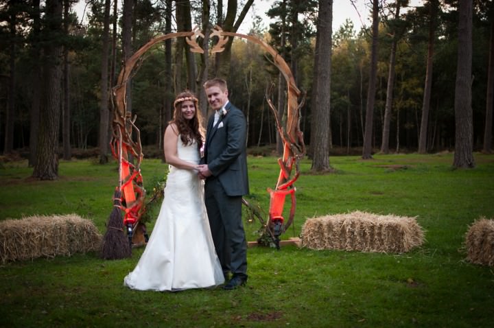 19 Emma & Daniel’s Rustic Woodland Wedding. By Jay Morgan