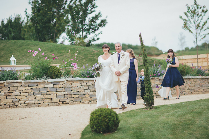 25 Katy & Steven's Navy Dorset Barn Wedding. By Helen Lisk