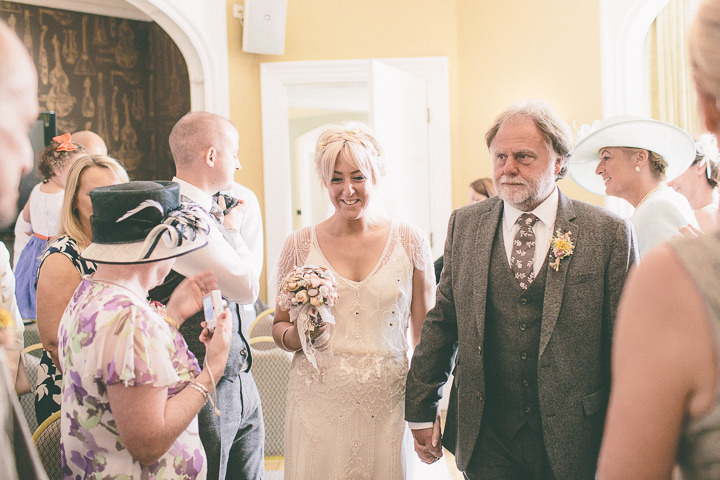 31 Ellie & Neil's Vintage, Shabby Chic Wedding. By Scuffins Photography