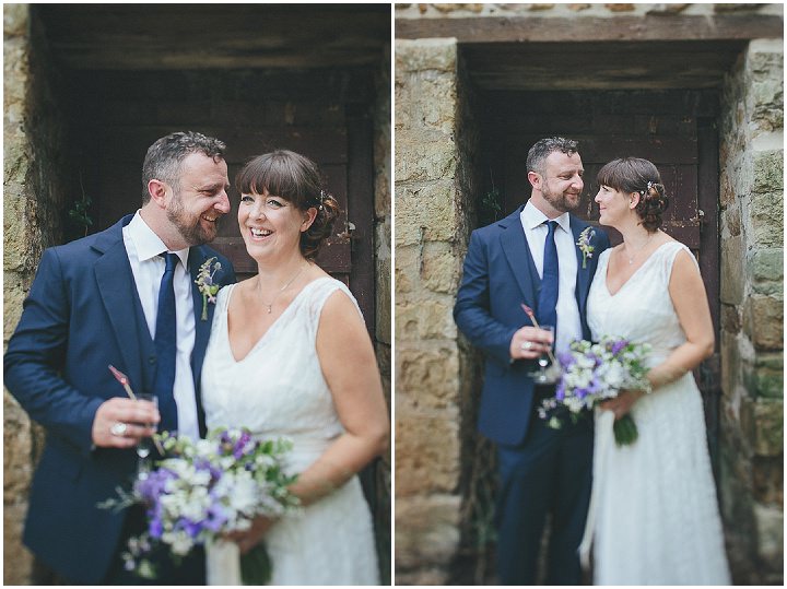 36 Katy & Steven's Navy Dorset Barn Wedding. By Helen Lisk