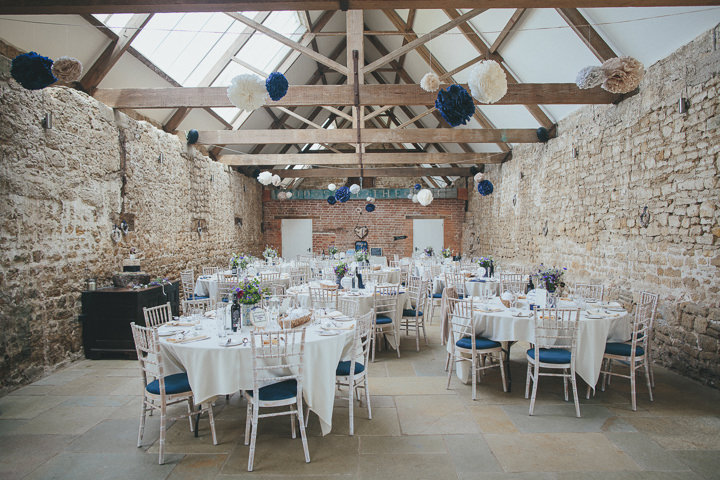 42 Katy & Steven's Navy Dorset Barn Wedding. By Helen Lisk