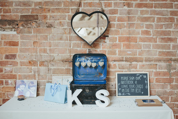 44 Katy & Steven's Navy Dorset Barn Wedding. By Helen Lisk