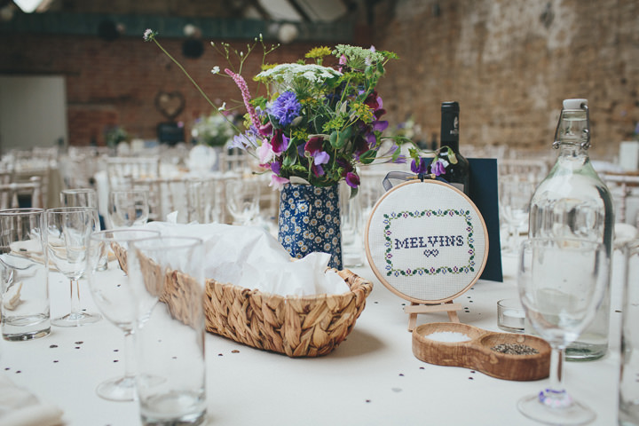 48 Katy & Steven's Navy Dorset Barn Wedding. By Helen Lisk