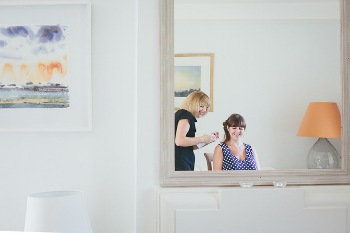 5 Katy & Steven's Navy Dorset Barn Wedding. By Helen Lisk