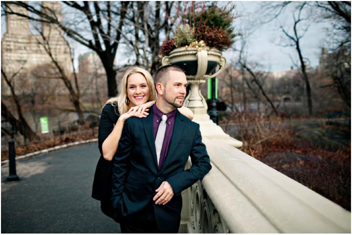 Coryne and Michael's New York Engagement Shoot.  By Monika Photo Art