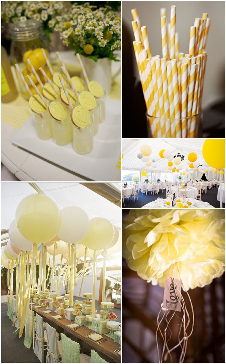 yellow wedding ideas