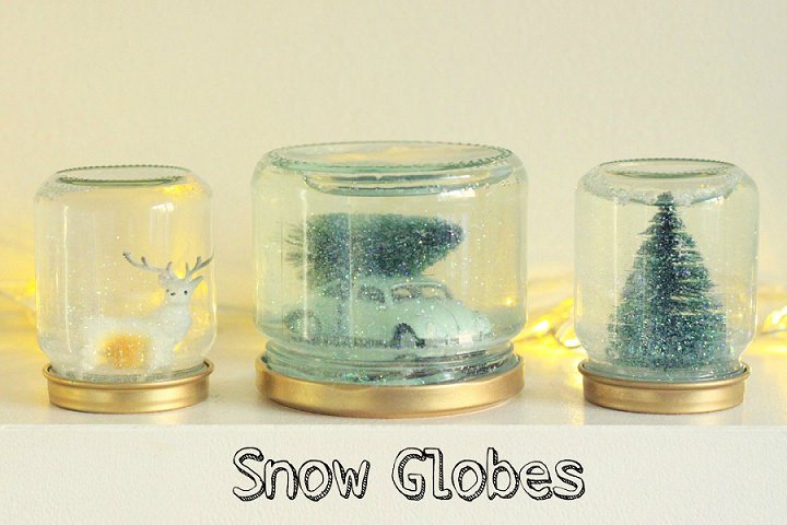 DIY Tutorial: DIY Snow Globes