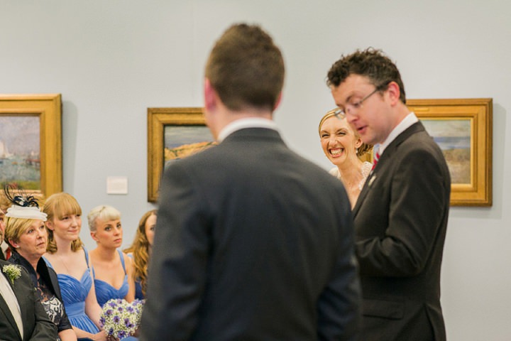 Rachel + Chris's fun and quirky Manchester Art Gallery Wedding.