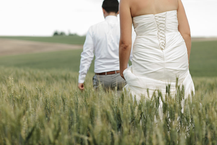 35 Wedding with Gorgeous First Look By Emily Wenzel Photography