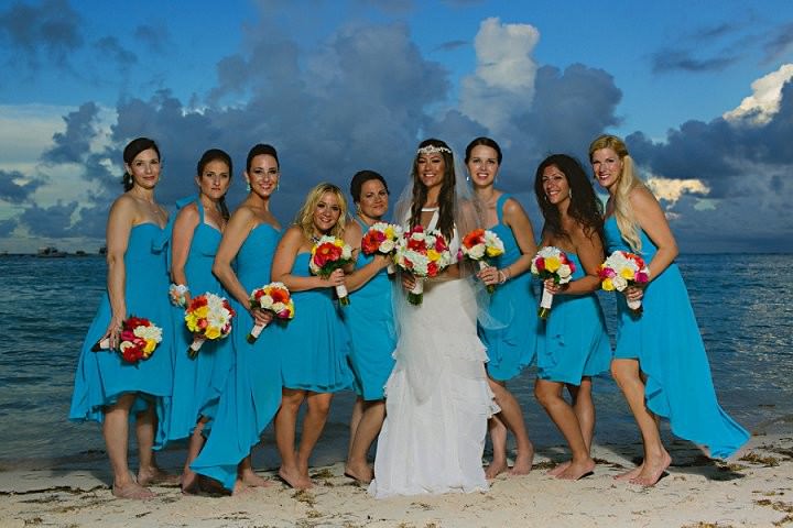 Mermaid Themed Destination Wedding in the Dominican Republic with first ...