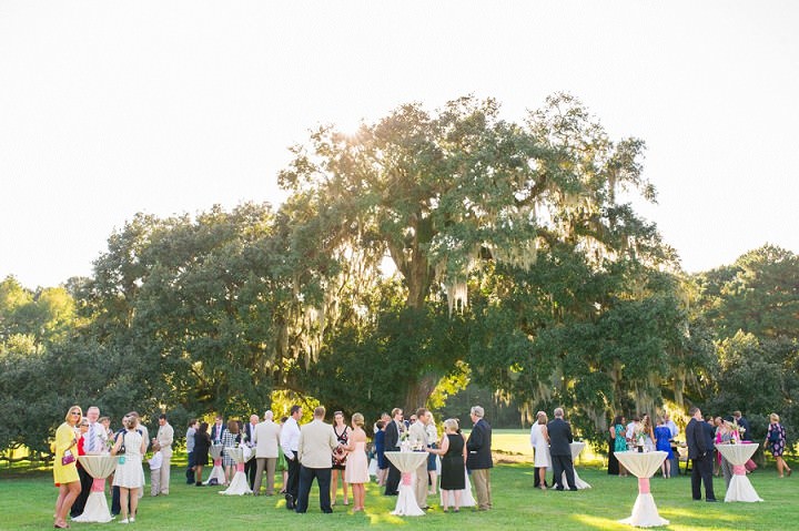 22 Pink and Gold Outdoor Wedding by Priscilla Thomas Photography