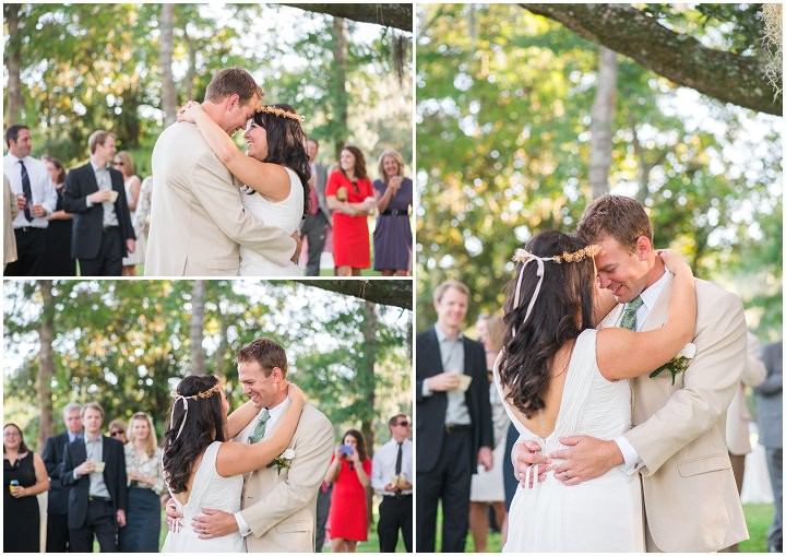 36 Pink and Gold Outdoor Wedding by Priscilla Thomas Photography