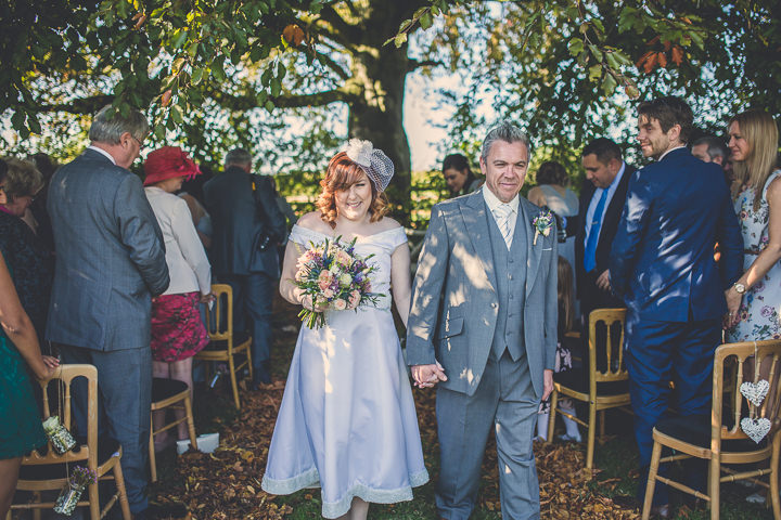 Chloe and Paul's Outdoor Autumn Wedding in North Wales By Lottie Elizabeth Photography