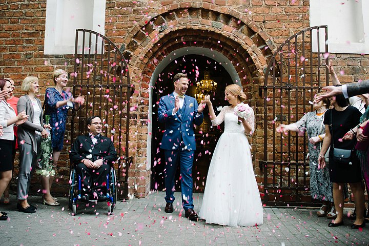 Modern Lithuanian confetti Wedding By Diana Zak Photography