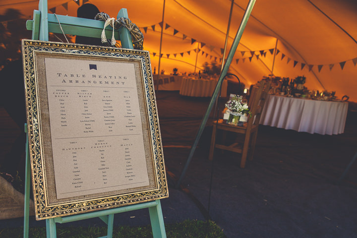 Autumn Wedding in Broncoed Uchaf table plan, North Wales By Lottie Elizabeth Photography