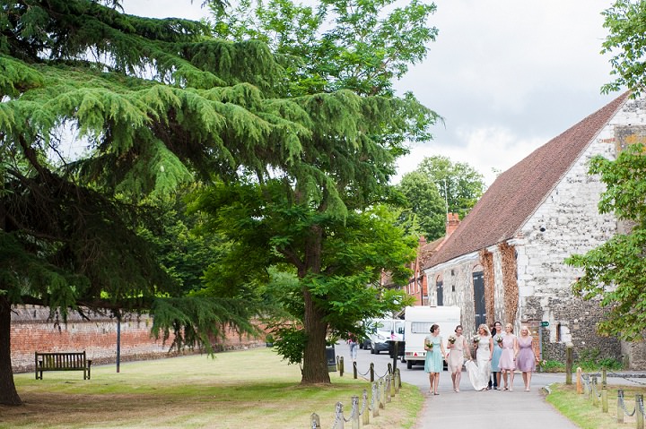 Handmade Berkshire Wedding bridal party By Source Images