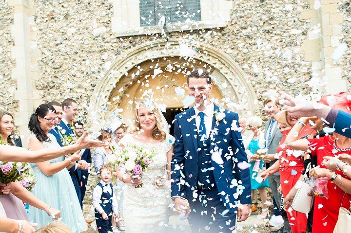 Handmade Berkshire Wedding confetti By Source Images