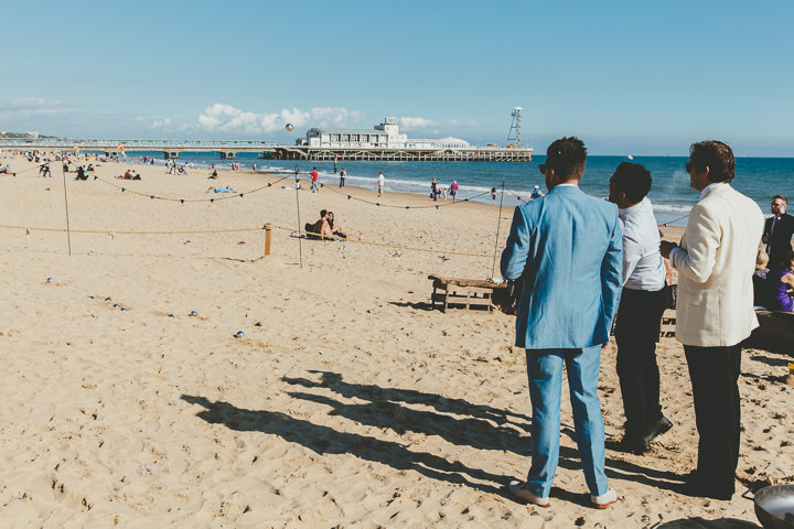 Bournemouth Beach Wedding Guests By Paul Underhill Photography