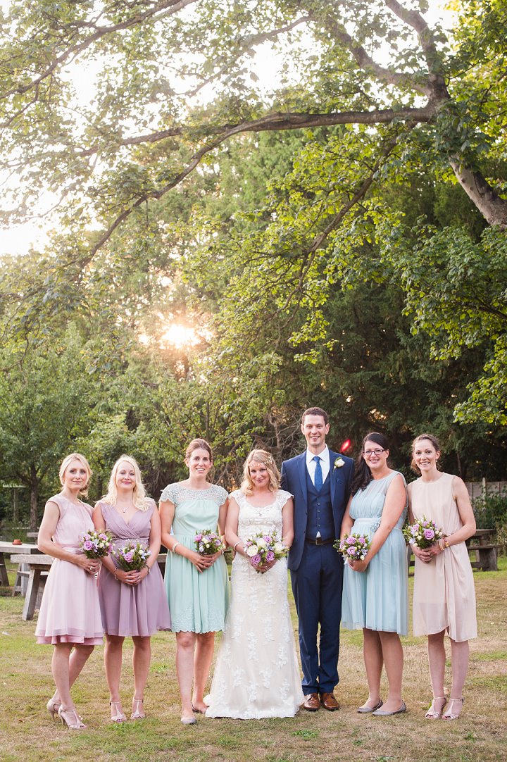 Handmade Berkshire Wedding bridal party By Source Images