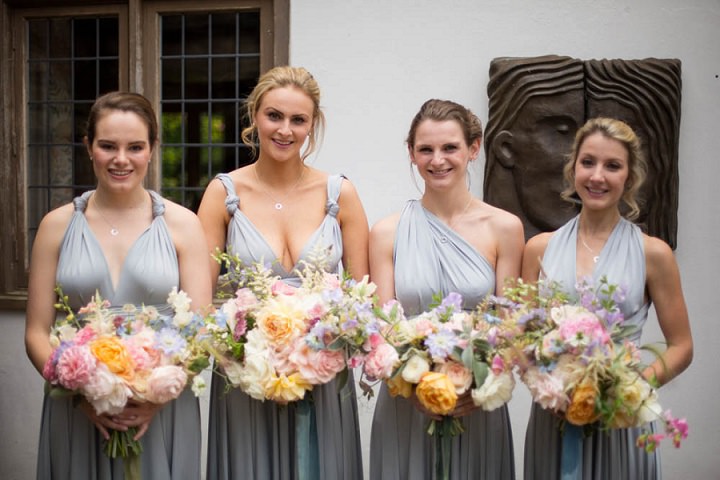 Laid Back Shropshire Wedding Two Bird Bridesmaids By Nicola Gough Photography