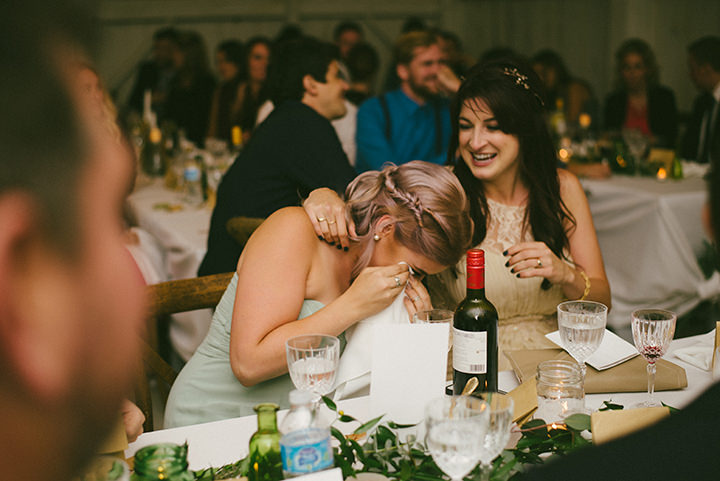 Music Filled Canadian speeches at Wedding By Megan Ewing Creative