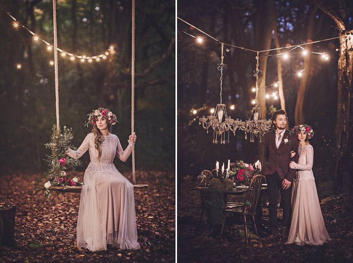 Magical Midsummers Night Dream Wedding Inspiration 