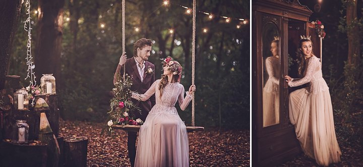 Magical Midsummers Night Dream Wedding Inspiration 